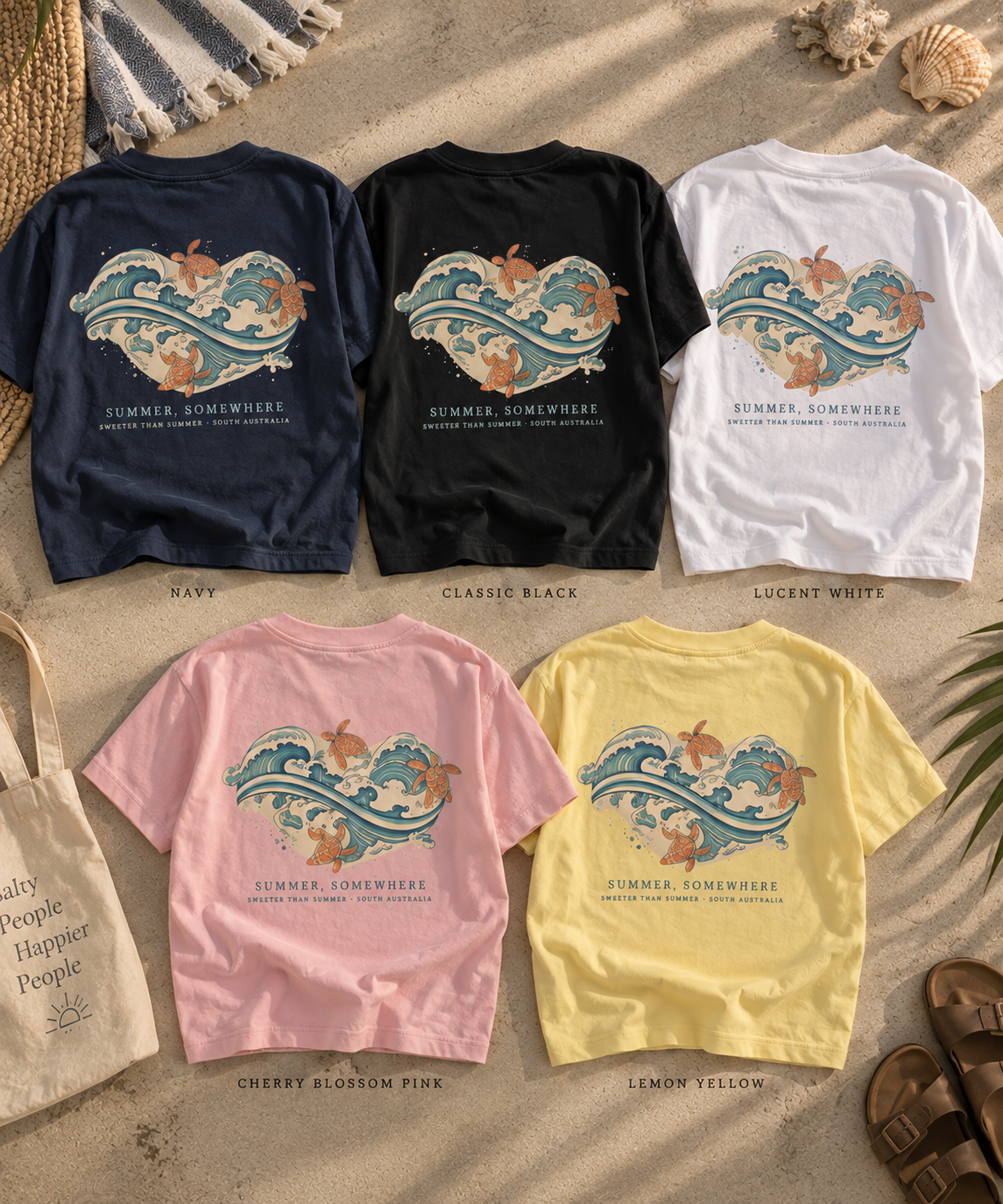 Chasing Turtles Tee