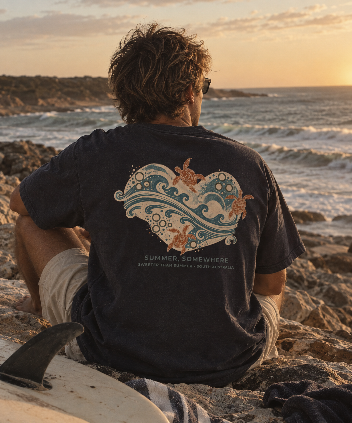 Chasing Turtles Tee